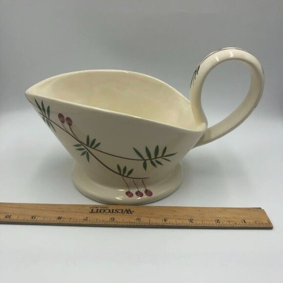 Vintage Holiday 1997 Handcrafted for Bath and Body Works Portugal Ceramic - Picture 12 of 14